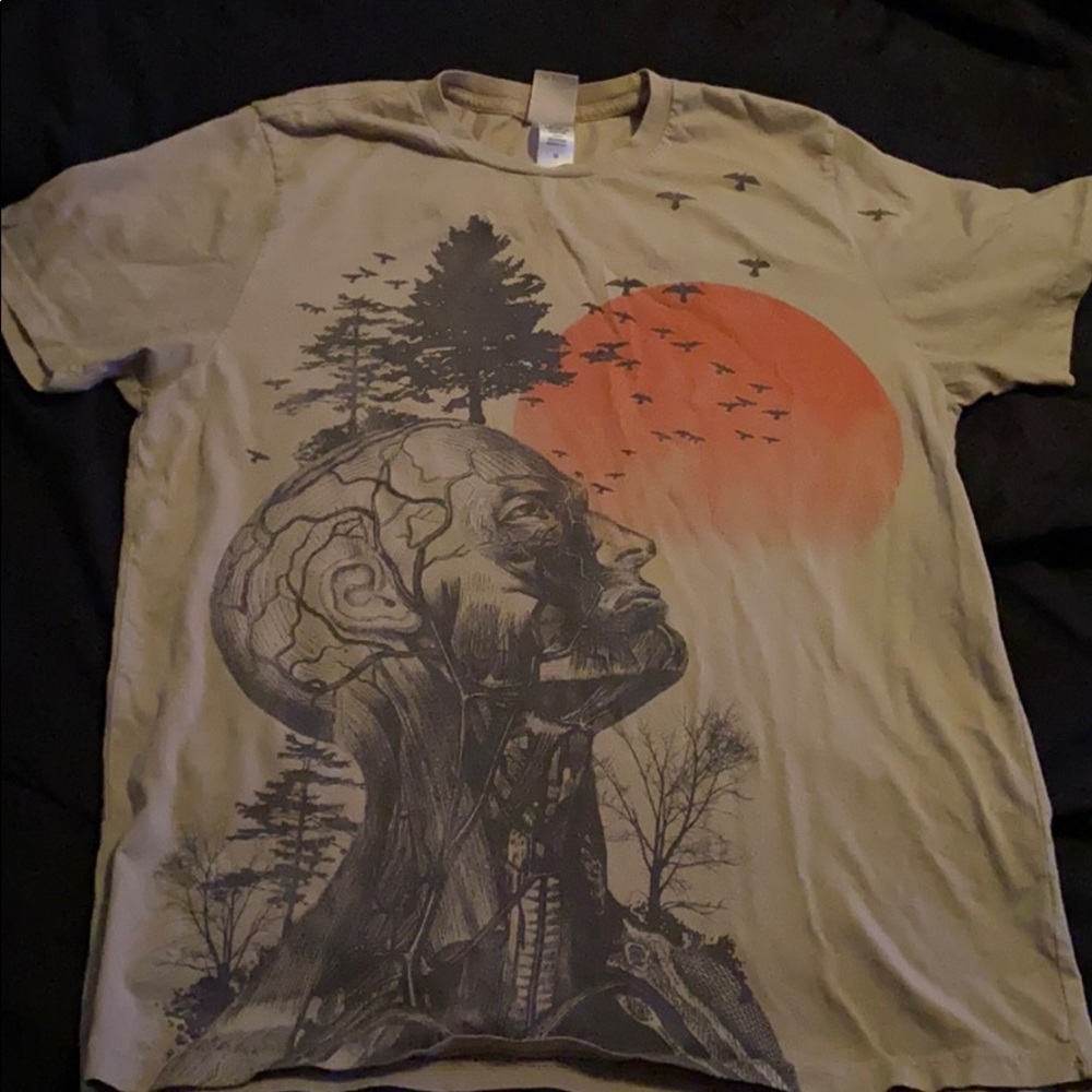 EUC Junk Food graphic tee from pac sun. Size med